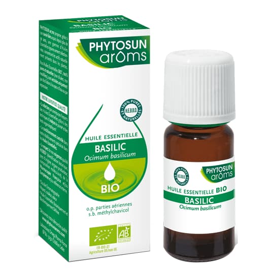 PHYTOSUNAROM BASILIC LIN BIO HE5ML — Pharmacie des Cascades