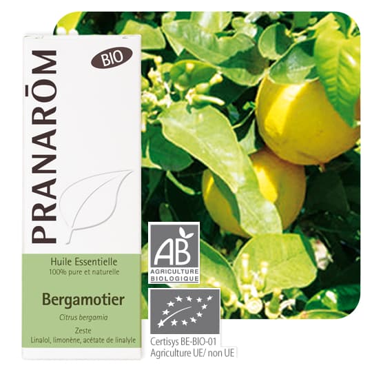 PRANAROM HE BIO BERGAMOTIER 10ML — PHARMACIE DE LA GARE Nancy