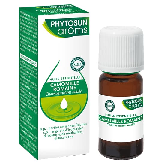 Phytosun arôms huiles essentielles camomille romaine, 5 ml — Pharmacie Pharmavance Paris 9 Rochechouart