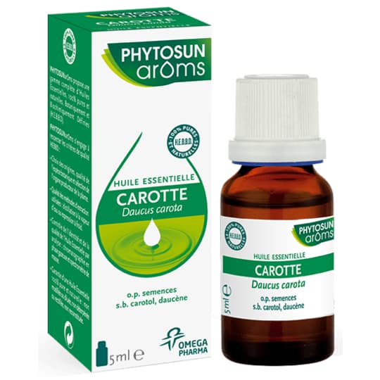 Phytosun arôms huiles essentielles Carotte, 5 ml — Pharmacie du Pilori