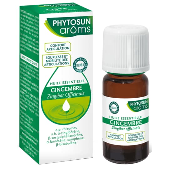 PhytoSun Aroms Gingembre Huile Essentielle Complement alimentaire a base d'huile essentielle de ging — Pharmacie Cannes Riviera