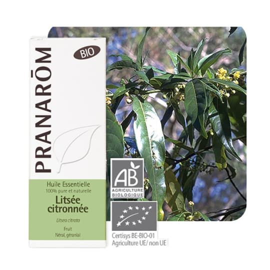 PRANAROM HE BIO LITSEE CITRON 10ML — Pharmacie Maritime