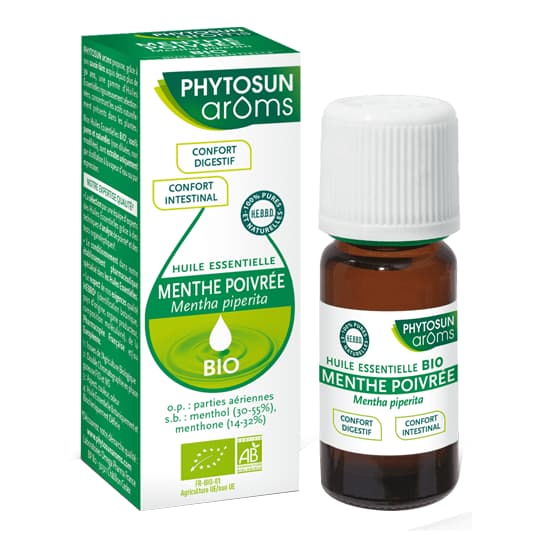 PHYTOSUNAROM MENTHE POI BIO HE10ML — Pharmacie Duroc - Paris