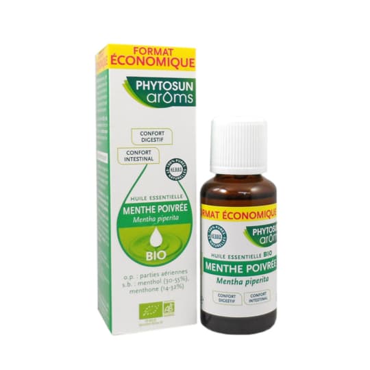 PHYTOSUNAROM MENTHE POI BIO HE30ML — Pharmacie Carnot