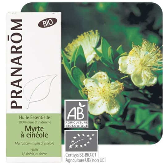 PRANAROM HE BIO MYRTE CINEOLE 5ML — Pharmacie Sainte-honorine / la cité