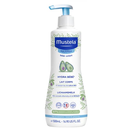 MUSTELA BB HYD BEBE LAIT PN 500ML — PHARMACIE DES CLINIQUES