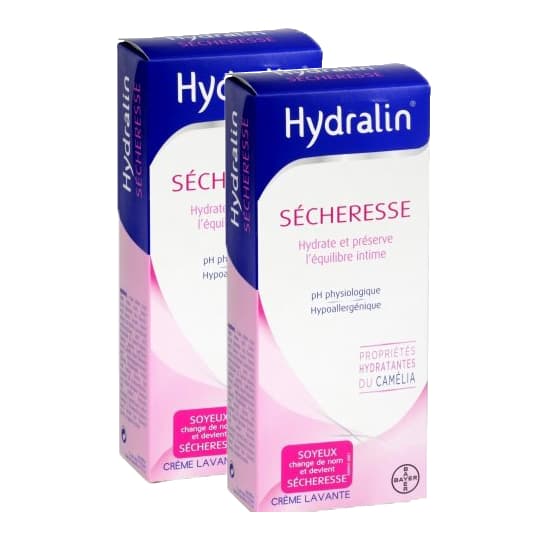 HYDRALIN SECHERESSE CR LAV 200MLX2 — Pharmacie Pharmavance Le Chesnay
