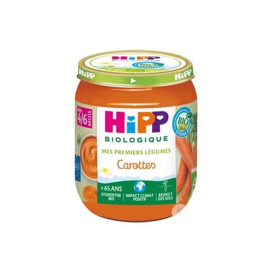 HIPP CAROTTE POT 125G