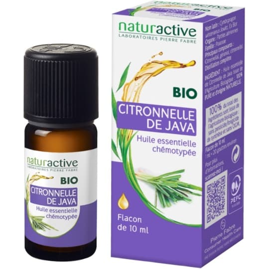 NATURACTIVE CITRON JAVA HE BIO10ML — Pharmacie des Cascades