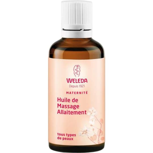 Weleda Maternite Huile de massage Allaitement flacon 50 ml — Pharmacie Centrale Elsie