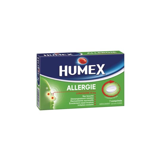 HUMEX ALLERGI LORATADINE 10MG CPR7 — Pharmacie Guy Môquet