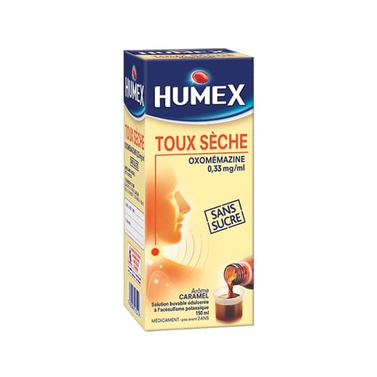 HUMEX TS OXOMEM 0,33MG/ML S/S150ML — Pharmacie du Flore