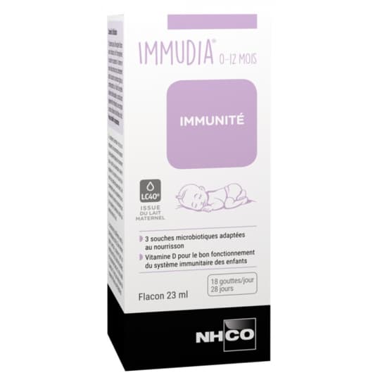 NHCO IMMUDIA 0-12M FL GTTE 23ML