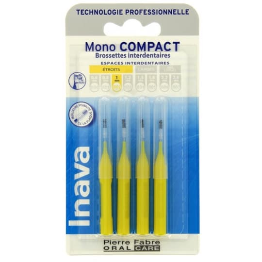 INAVA BROSSETTE MONO COMP JAUNE 4 — Pharmacie Pharmavance Ménilmontant
