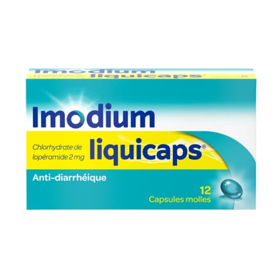 IMODIUMLIQUICAPS 2MG CAPSULES 12 — Pharmacie porte de la villette