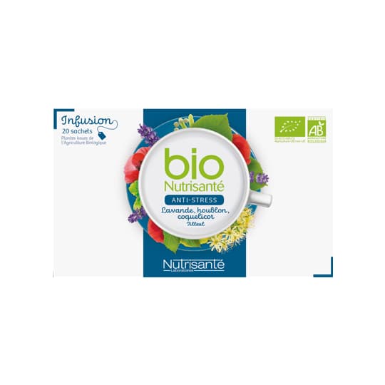 BIONUTRI INF ANTI STRESS SACH20 — Pharmacie Européenne 24/24 de la place de clichy