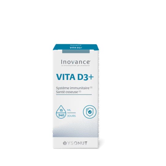 Inovance Vitamine D3+ Gouttes 15ml — Pharmacie de la Gare - Rouen