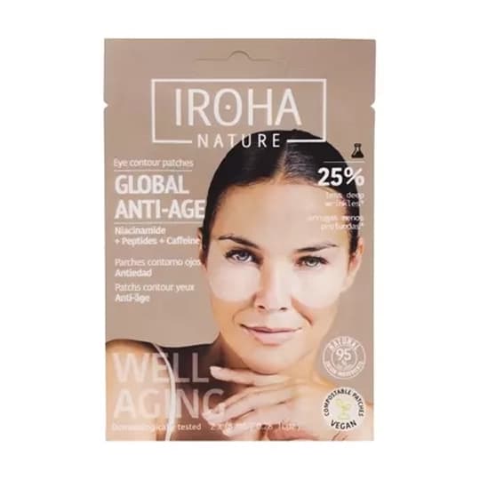 Iroha Patch Yeux Niacimide Caffeine Et Peptides X2 — Pharmacie Pharmavance Hauts De Suresnes