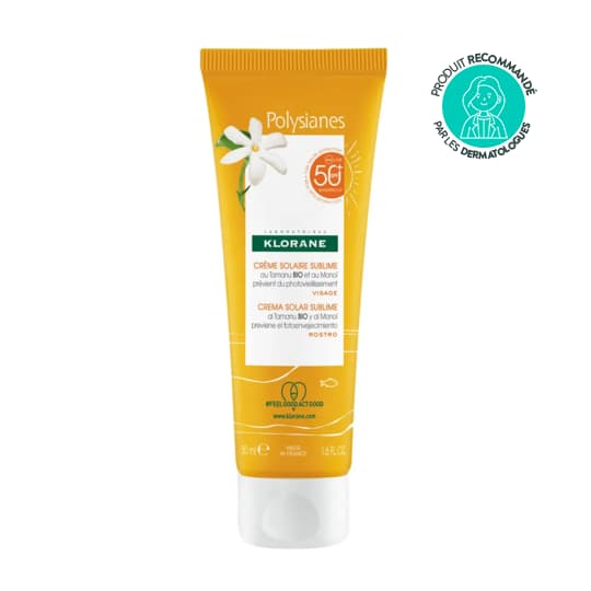 KLORANE SOL CR SPF50+ VISAGE 50ML — Pharmacie Du Village Santé