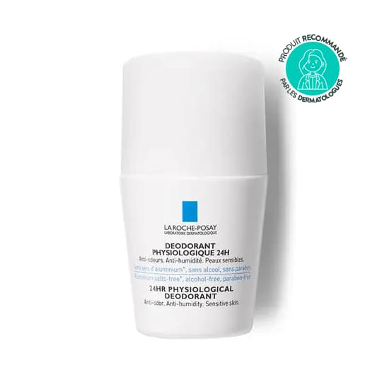 Roche posay deodorant 24h roll on, 50 ml — Pharmacie Pharmavance Beaubourg
