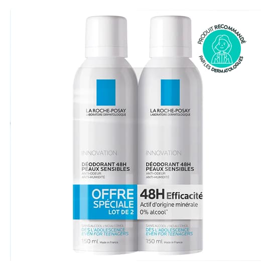 R POSAY DEO PHYSIO24H AERO 2X150ML — Pharmacie Pharmavance Puteaux