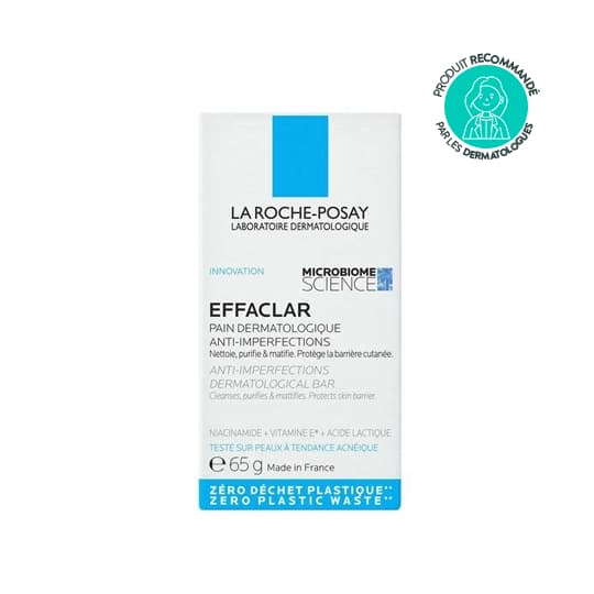EFFACLAR PAIN DERMATOLOGIQUE 65G — Pharmacie de la Fontaine - Valenciennes