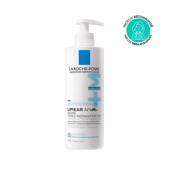 LIPIKAR AP+ MAX BAUME. Flacon pompe 400 ml — Pharmacie Tasseel