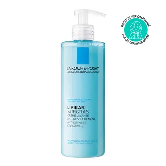 La roche-posay lipikar surgras douche crème concentrée anti-dessèchement, 400 ml — Pharmacie Pharmavance Puteaux