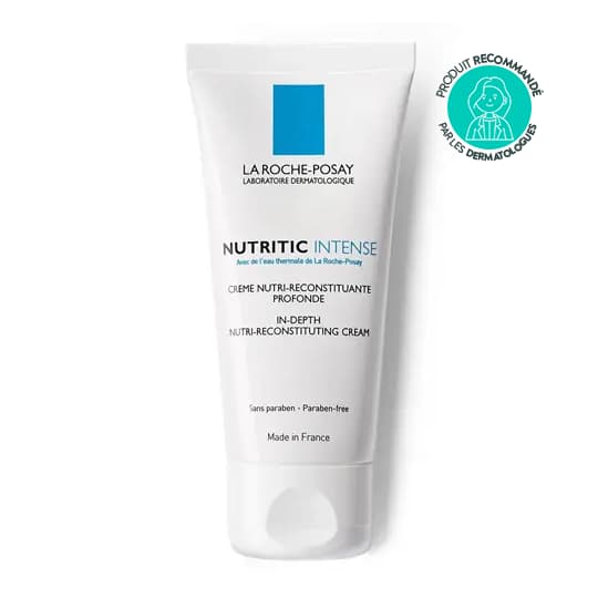 La roche-posay crème nutritic intense - nutri-reconstituante profonde-tube 50ml — Pharmacie Chapelle International