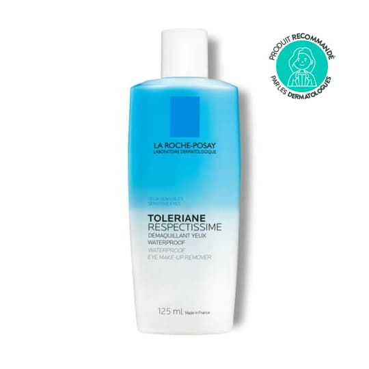 La roche-posay respectissime démaquillant yeux waterproof 125ml — Pharmacie Capucins Pharma