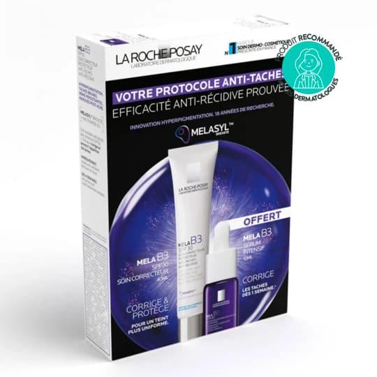 MELA B3 SOIN SPF30 40ML+SERUM OFF