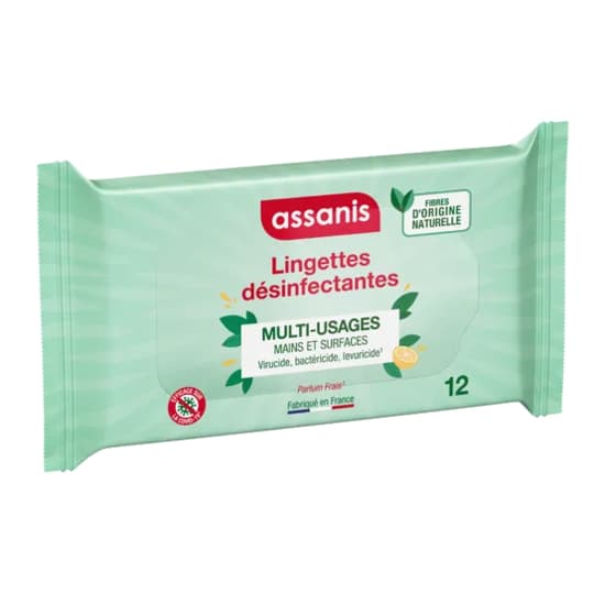 ASSANIS LING DESINF MAIN/SURFAC 12 — Pharmacie Port Royal