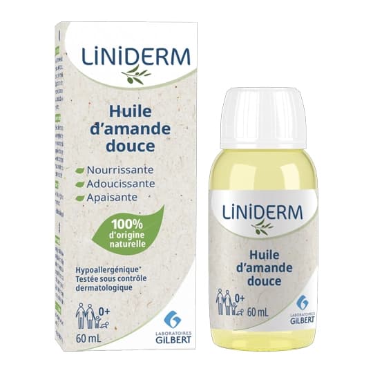 Gilbert huile amande douce 60ml — Pharmacie Pharmavance Saint Ouen