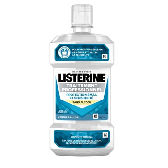 LISTERINE B/BOUC PRO SENSIB 500ML — Pharmacie Rollin Centre