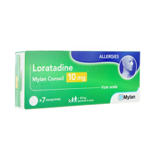 LORATADINE 10MG VIATRIS CONS CPR 7 — Pharmacie Chartreuse