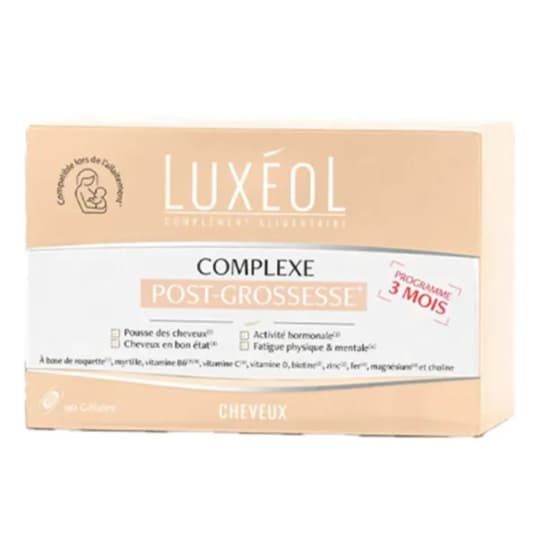 LUXEOL COMPLX P GROSSESSE GELUL 90 — Grande Pharmacie de la Gare - Sartrouville