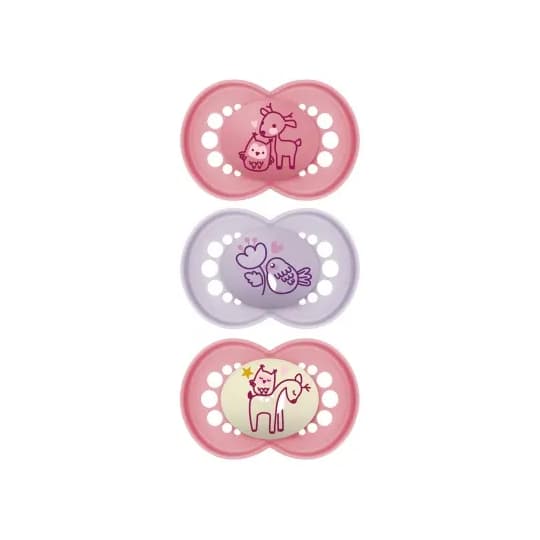 SUCET MAM ORIGIN ROSE SIL 18+M X3 — Pharmacie de l'Horloge - Deauville