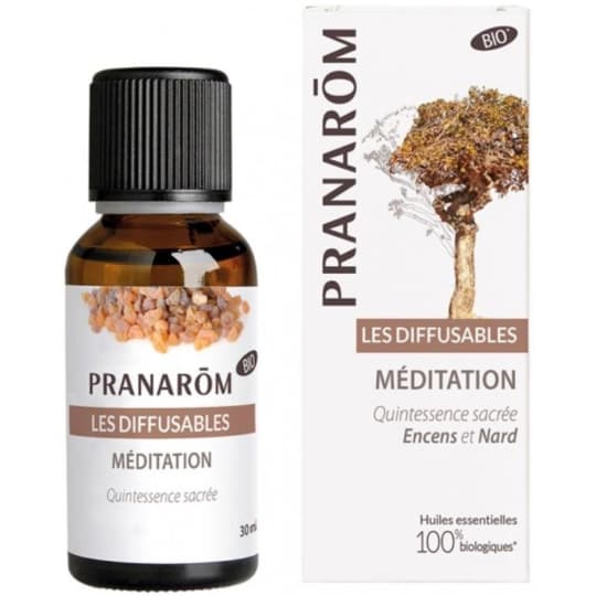 PRANAROM LES DIFF MEDITATI BIO30ML — Pharmacie du Maillon
