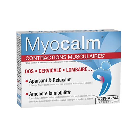 3C PHARMA MYOCALM CPR 30 — Pharmacie Le pallec