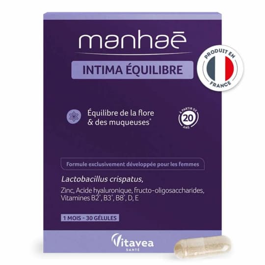 MANHAE INTIMA EQUILIB GEL30+CAPS30 — PHARMACIE DE LA GARE Nancy