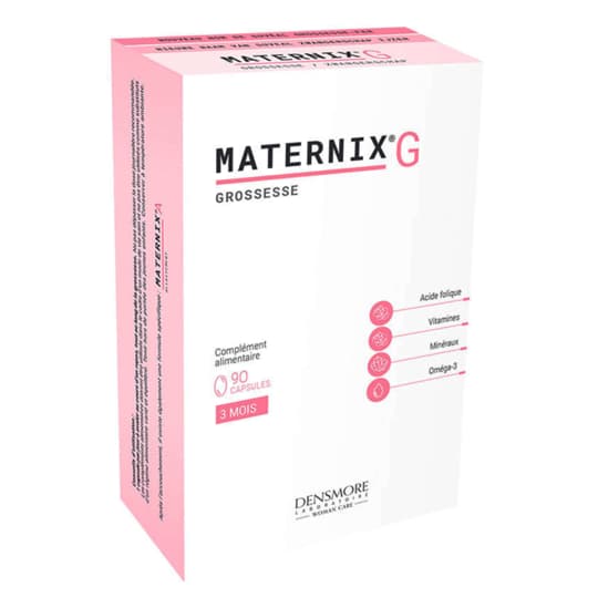 MATERNIX G GROSSESSE CAPS 90 — Pharmacie Maritime
