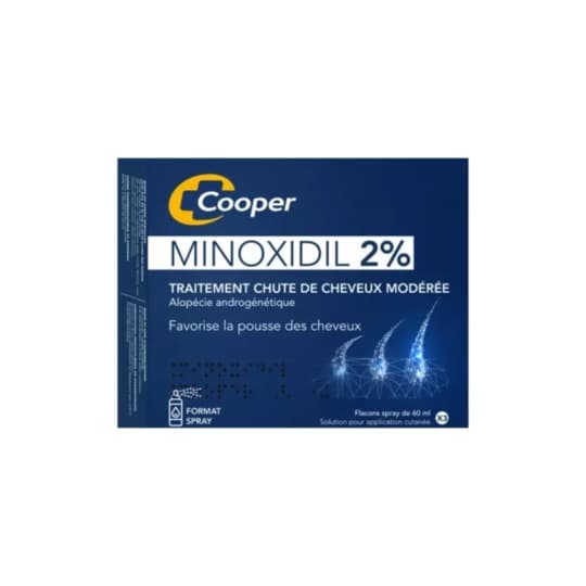 MINOXIDIL 2% COOPER SOL EXT 60ML 3 — Pharmacie saint-Gilles Paris