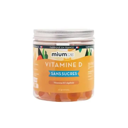 MIUMLAB S/SUC VITAMINE D GUMMIE 42 — Pharmacie Lafayette de Roubaix