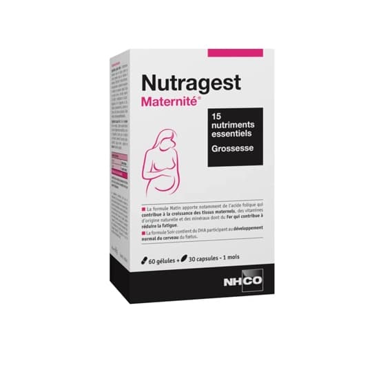 NHCO NUTRAGEST MATER GELU60+CAPS30 — Pharmacie Seguin