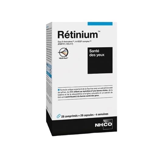 NHCO RETINIUM CPR 28+ CAPS 28 — Pharmacie des Cascades