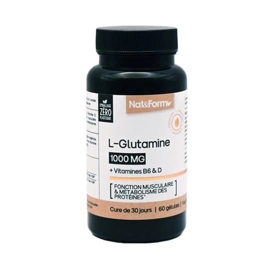 NAT&FORM L-GLUTAMINE GELUL 60 — Pharmacie du Mont Alban