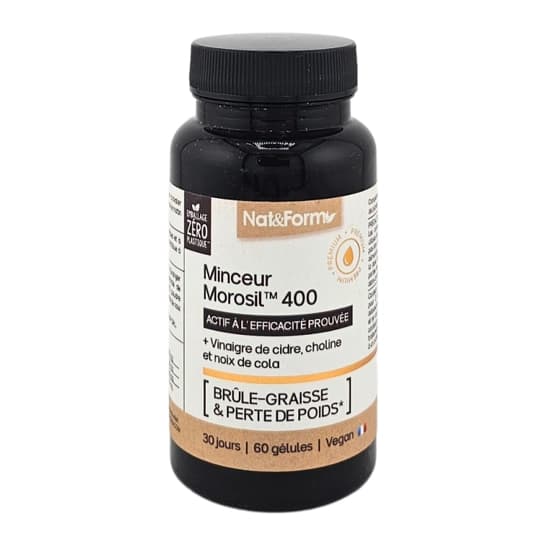 NAT&FORM MINCEUR MOROSIL GELULE 60 — Pharmacie Pharmavance Orleans