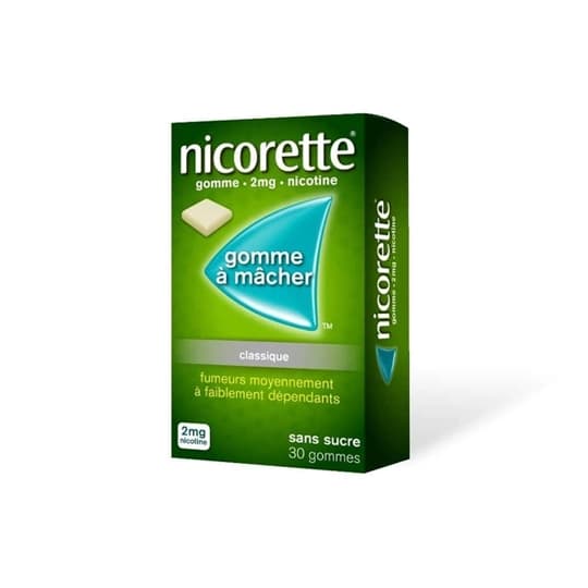 NICORETTE 2MG GOMME SS 30 — Pharmacie Port Royal
