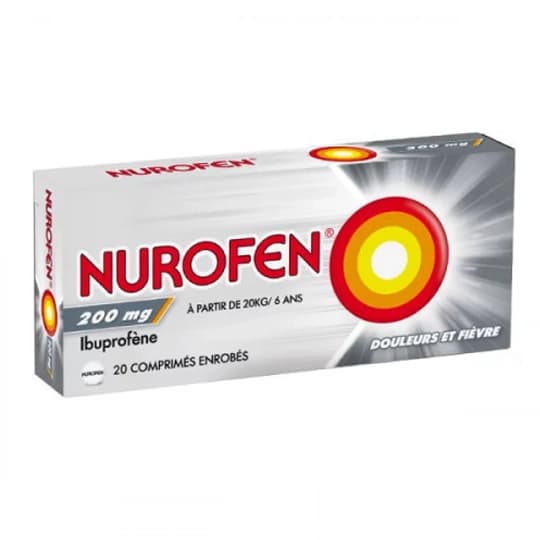 NUROFEN 200MG CPR 20 — Pharmacie Comedie