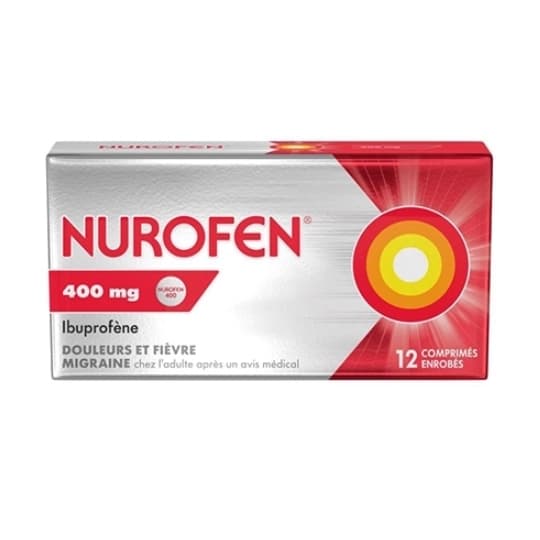 NUROFEN 400MG CPR 12 — Pharmacie Pharmavance Metz